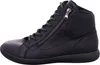 A black leather boot is shown against a white background. Anteprima dell’immagine prodotto