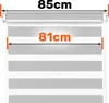 Doppelrollo Beige 85x215cm Klemm Fix Rollo Produktbild-Vorschau 4