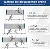 COSTWAY Siatka do badmintona na zewnątrz, siatka do Podgląd zdjęcia produktu 4