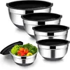 4er Set Küchenschüsseln Salatschüssel Schüssel mit Deckel Produktbild-Vorschau 9