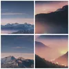 Bild auf Leinwand - Leinwandbild - Einteilig - Berge Wolken Produktbild-Vorschau 8