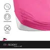 Müskaan Jersey Spannbettlaken 90x200cm - 100x200cm pink bis Produktbild-Vorschau 3
