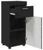 vidaXL Set di armadietti da bagno TULUM Black 37 x 31,5 x Anteprima dell’immagine prodotto 5