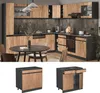 Mobiletto base per cucina Vicco R-Line Rovere dorato 80 cm Anteprima dell’immagine prodotto 3