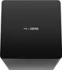 A black speaker with the 'we. by LOEWE.' logo on its surface. Produktbild-Vorschau