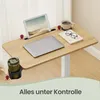 VASAGLE Stehtisch, Beistelltisch mit Rollen, 70 x 40 cm Produktbild-Vorschau 13