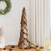 vidaXL Choinka bożonarodzeniowa z podstawą Brązowa 111 cm Podgląd zdjęcia produktu 2