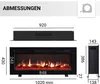 BALDERIA -design Leif 40 - Camino elettrico 3in1 Anteprima dell’immagine prodotto 7