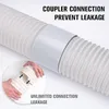 Abluftschlauch Klimagerät mit Adapter, Schlauch Klimaanlage Produktbild-Vorschau 3