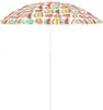 Parasol de plage et de balcon 180 cm – Motif « Mix Fruit » Voir les images du produit 9