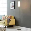 Lindby Stehlampe Vinsta, Höhe 153 cm, weiß, Glas, Metall Produktbild-Vorschau 2