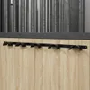 vidaXL Trensenhalter für 5 Trensen Schwarz Eisen Produktbild-Vorschau 1