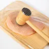 Fleischklopfer aus Holz 29 cm mit 2 Metallaufsätzen | Produktbild-Vorschau 2