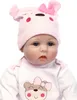 55 cm große simulierte Babypuppe, wiedergeborenes Mädchen, Produktbild-Vorschau 9