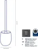 KELA szczotka do WC RODA kamień KL-23677 Podgląd zdjęcia produktu 3