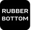 The image contains the words "RUBBER BOTTOM" in white text on a black background with rounded corners. Náhľad obrázku produktu