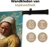 MuchoWow® Wandteppich Wandbehang Milchmädchen - Mandelblüte Produktbild-Vorschau 3