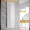 SONNI - Radiateur panneau vertical, à deux couches, blanc, Voir les images du produit 1