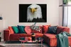 MuchoWow® Poster Adler - Schwarz - Weiß 120x80 cm - Bilder Produktbild-Vorschau 2