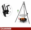 Kaminer 27556 Trépied pour barbecue avec grille 190 x 70 cm Voir les images du produit 10