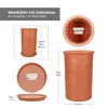 Weinkühler + Untersetzer Terrakotta Ø11,5cm Flaschenkühler Produktbild-Vorschau 6