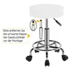 Yaheetech Rollhocker Drehhocker, höhenverstellbar 50,5–65 Produktbild-Vorschau 8