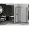 Mexen Kioto Walk-in-Dusche 140 x 80 cm, schwarzes Muster, Produktbild-Vorschau 2