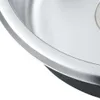 vidaXL Einbauspüle mit Sieb und Siphon Edelstahl Produktbild-Vorschau 11