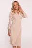 Stylove Midikleid für Frauen Aishik S415 beige M Produktbild-Vorschau 5
