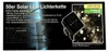 50er LED Solar Lichterkette Weihnachtsbeleuchtung warmweiß Produktbild-Vorschau