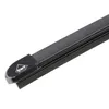 A close-up, angled view of a black car windshield wiper blade. Anteprima dell’immagine prodotto