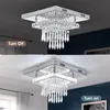 36W Kristall LED Deckenleuchte Kristalllampe K9 Edelstahl Produktbild-Vorschau 6