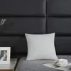 Satin Kissenbezug 100% Baumwolle 40X40 Hellgrau Produktbild-Vorschau 5