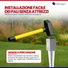 GeZu Impex Einschlagbodenhülse 141 x 141 x 750 mm Produktbild-Vorschau 5