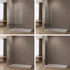 AQUABATOS 75 x 197 cm Walk-In Dusche Drehfalttür aus 6 mm Produktbild-Vorschau 2