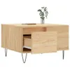 vidaXL Table basse en chêne Sonoma 55x55x36,5 cm Matériau Voir les images du produit 4