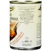A close-up view of a tin can of soup, showing the label with product information and branding. Náhľad obrázku produktu