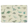 MuchoWow® Schreibtischunterlage Dinosaurier - Braun - Grün Produktbild-Vorschau 1
