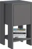 A gray nightstand with books on the bottom shelf. Anteprima dell’immagine prodotto
