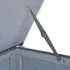 Garage in legno per robot tosaerba Relaxdays, tetto Anteprima dell’immagine prodotto 6