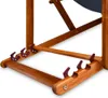 CASARIA® Sonnenliege Holz Wetterfest Klappbar Verstellbar Produktbild-Vorschau 6