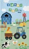 Detexpol Detská osuška 30x50 Farm modrá detská bavlna 25T Náhľad obrázku produktu 1