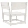 6-tlg. Garten-Sofagarnitur Weiß Massivholz Kiefer Produktbild-Vorschau 5