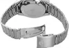 The back of a silver watch with its clasp open, showing the metal band and the watch case. Náhled obrázku produktu