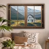 OneMillionCanvasses® - Leinwandbilder - 140x90 cm, Aussicht Produktbild-Vorschau 2
