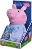Peppa Pig 2v1 plyšový usínáček hrající + světlo, modrý, 25 Náhled obrázku produktu 3