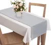 Voppi Ozdoba na stół bieżnik welurowy szary 40x140 cm Podgląd zdjęcia produktu 1