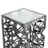 DEKO SÄULE "ENZA" | 70 cm, antik-silber | Dekofigur Produktbild-Vorschau 3