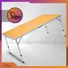 Omna | Skladací stôl 120 x 60 cm – hliník – prenosný – s Náhľad obrázku produktu 2