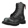 ANGRY ITCH-8-Loch Grün Rub-Off Ranger Armee Leder Stiefel Produktbild-Vorschau 1